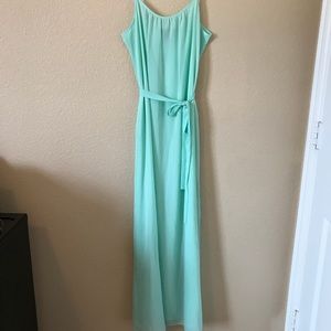 🚫SOLD🚫Mint Green Maxi Dress